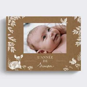 Popcarte - Un album photo de naissance créé à plusieurs