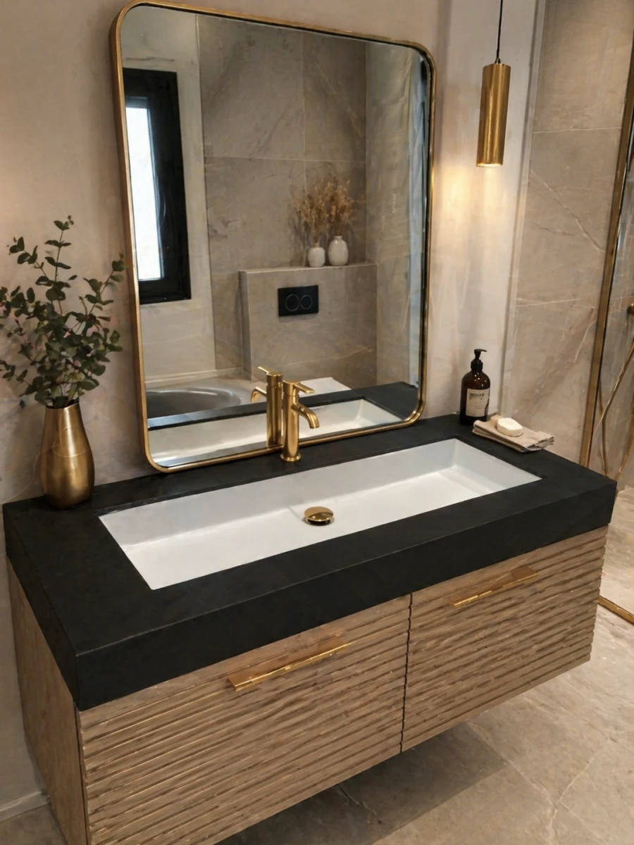 👉 Double vasque 140 cm à 590 € (valeur réelle 900–1200 €)