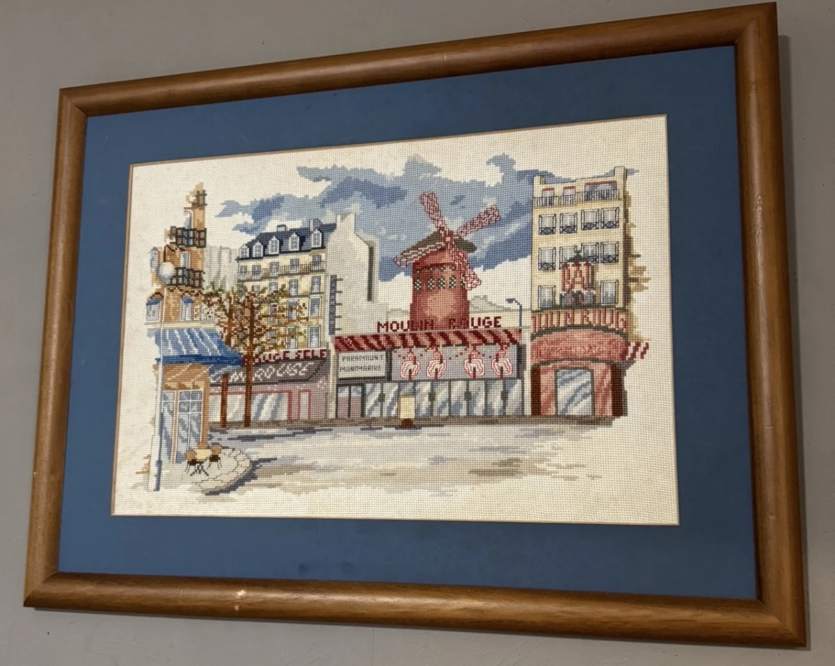 Tableau Point Croix Le Moulin Rouge 