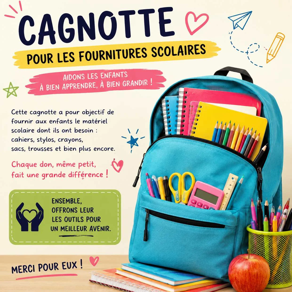 cagnotte étudiant