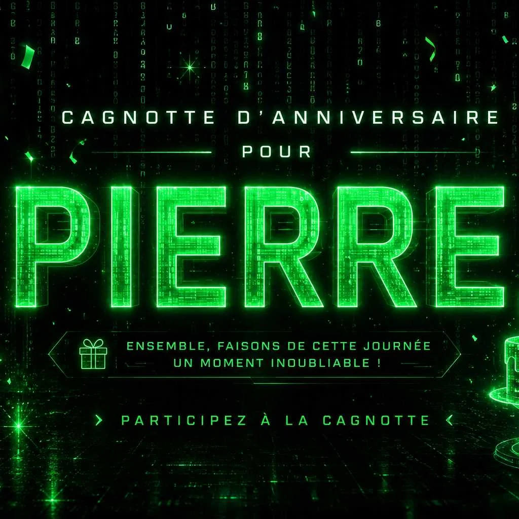 cagnotte anniversaire