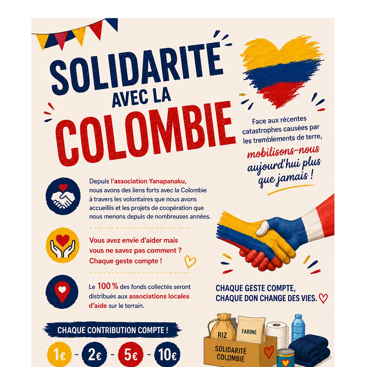 cagnotte humanitaire