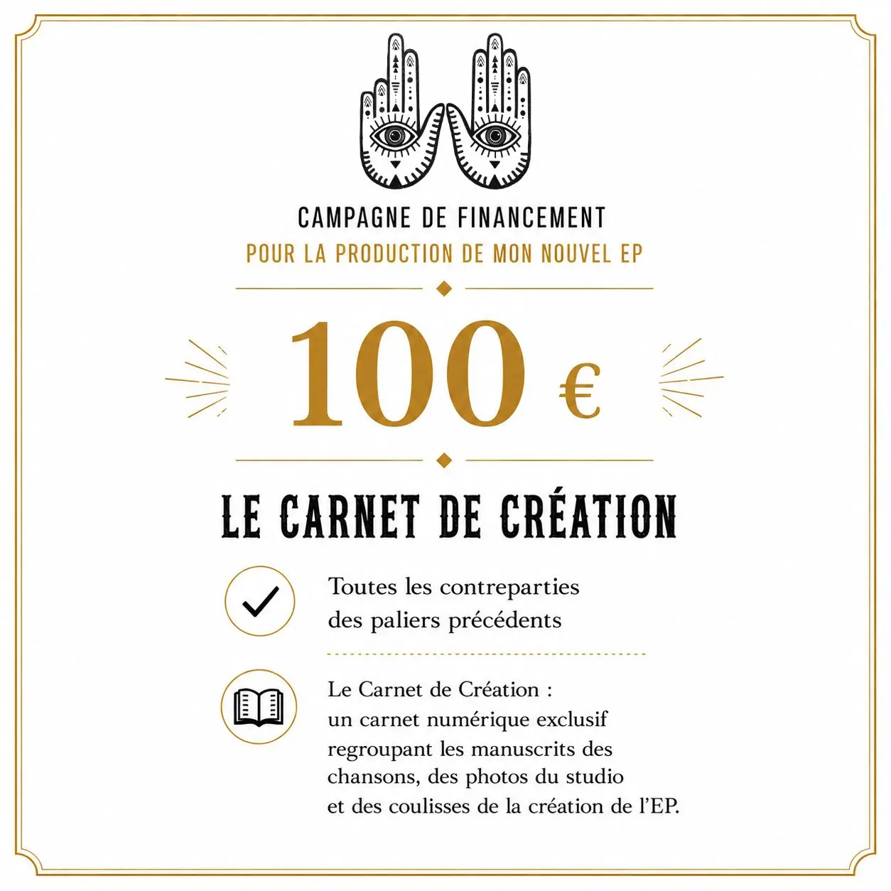 LE CARNET DE CRÉATION