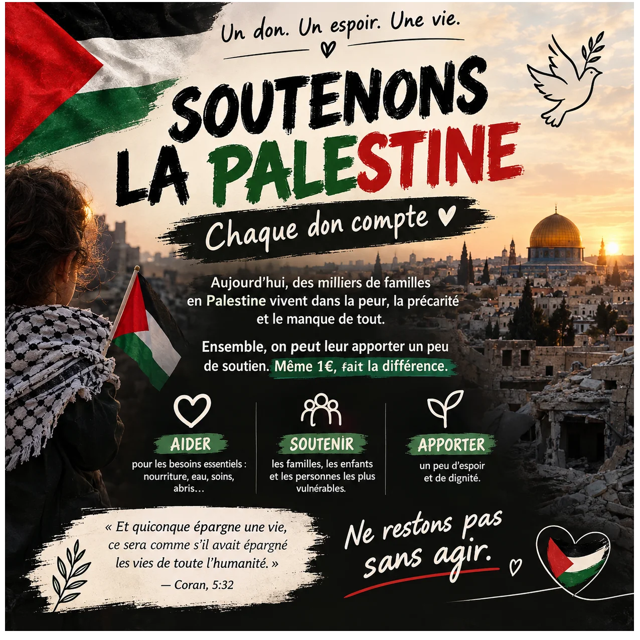 cagnotte humanitaire