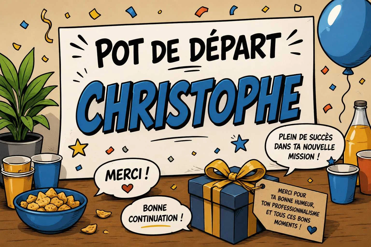 cagnotte pot de départ