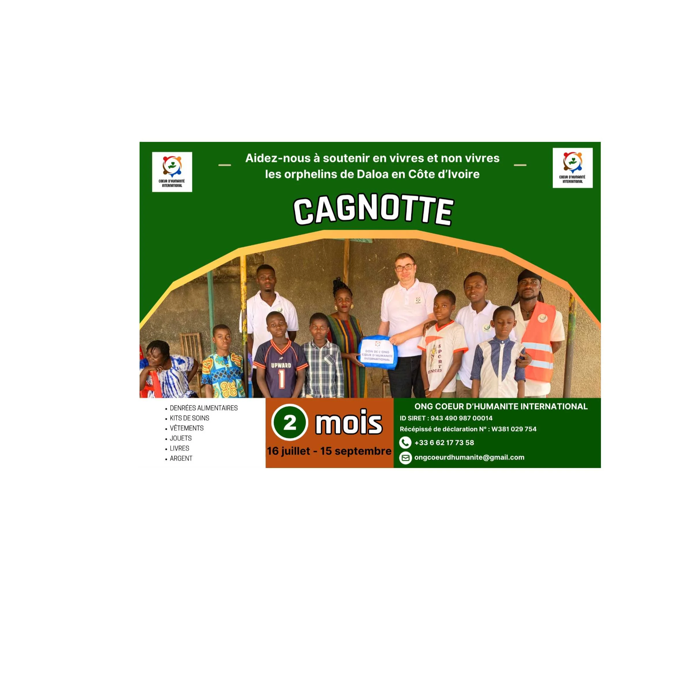 cagnotte collecte des cotisations associatives