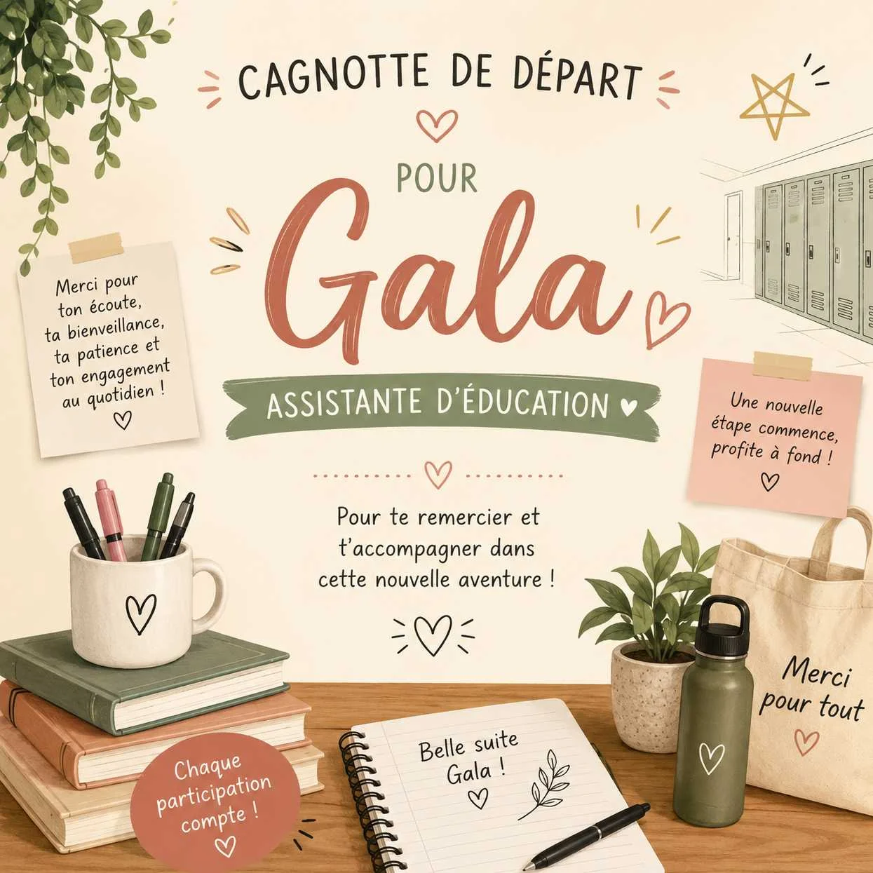 cagnotte pot de départ