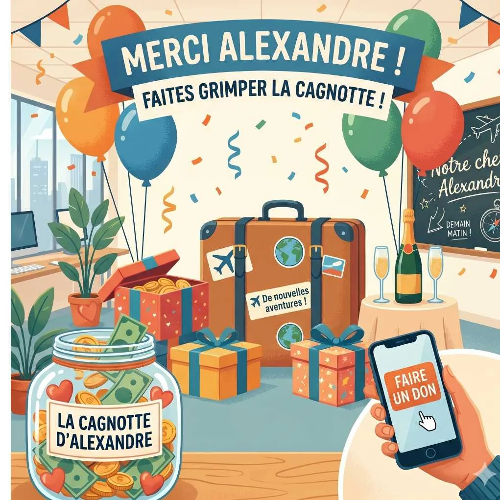 cagnotte pot de départ