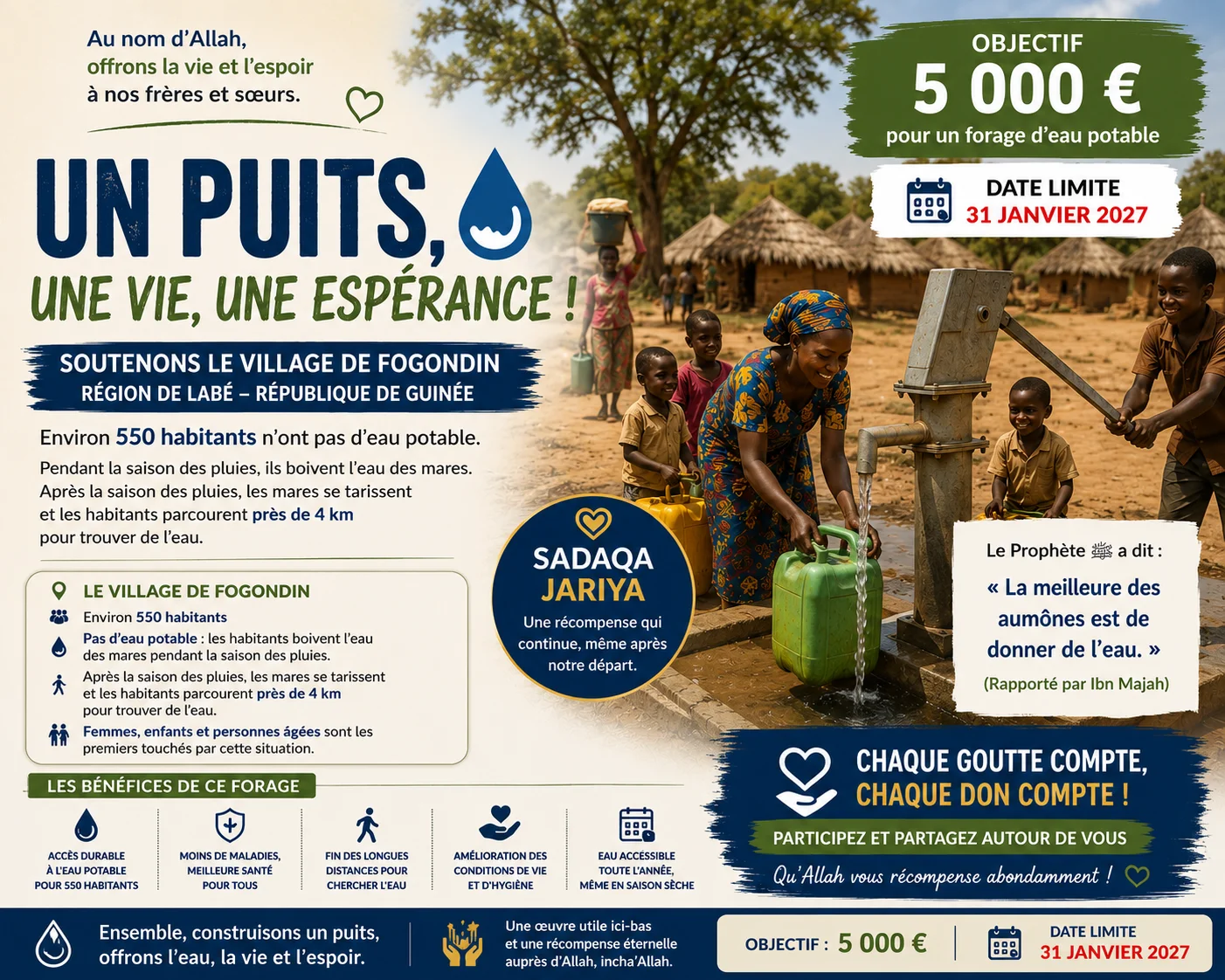 cagnotte humanitaire