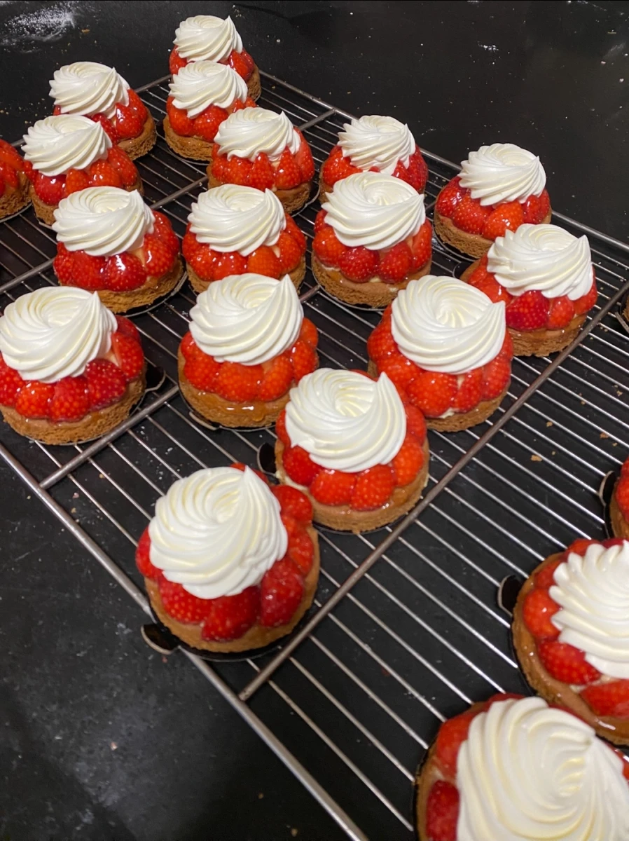 Mini vidéo  – recette + vidéo étape par étape d’une pâtisserie