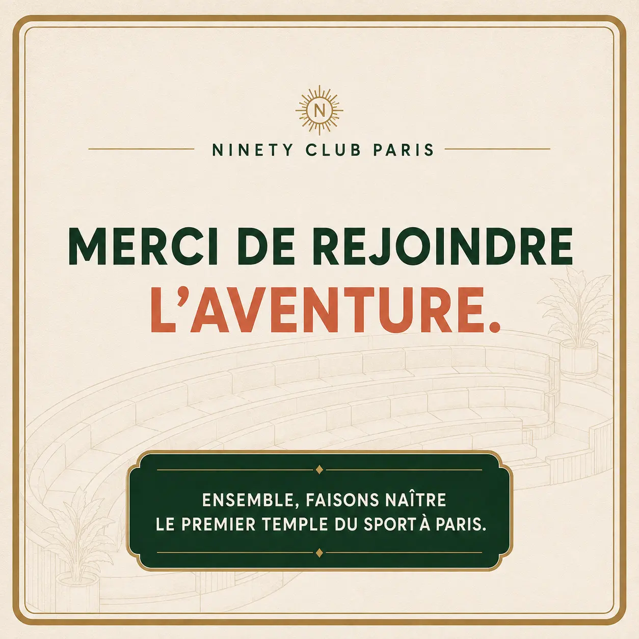 Je soutiens le Ninety Club