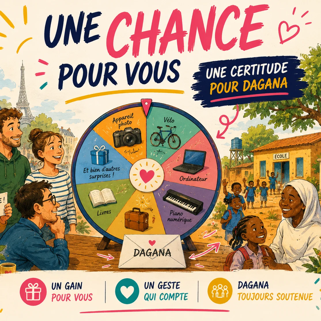 cagnotte humanitaire