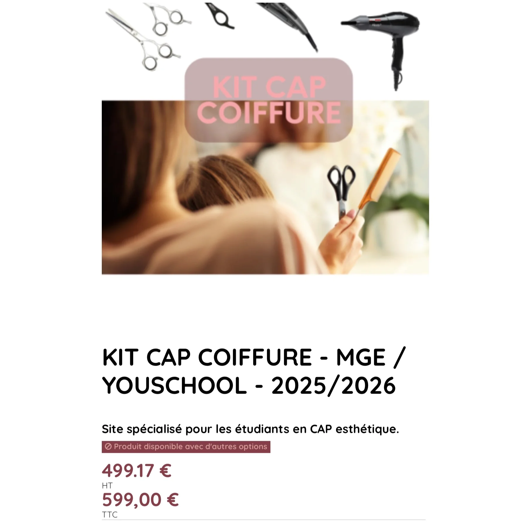 cagnotte étudiant