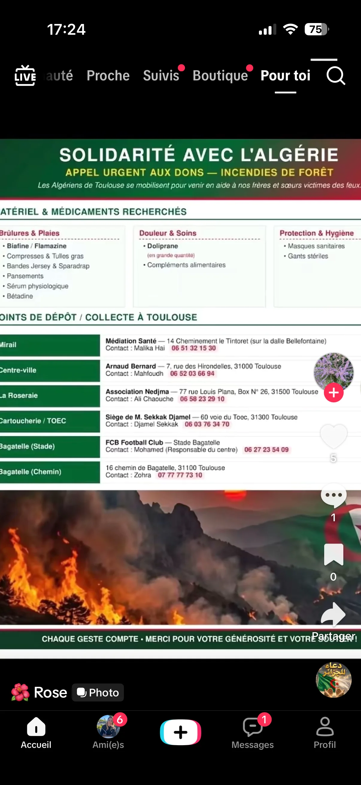 cagnotte solidarité