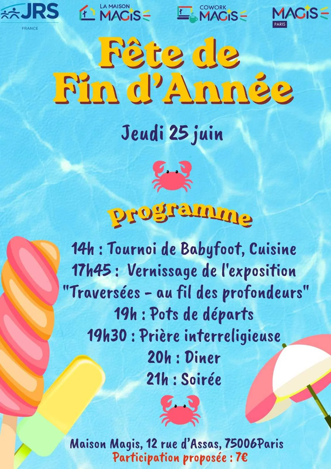 cagnotte pot de départ
