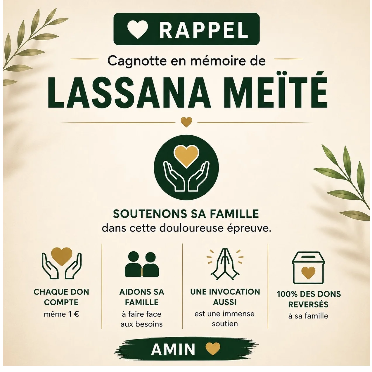 cagnotte humanitaire