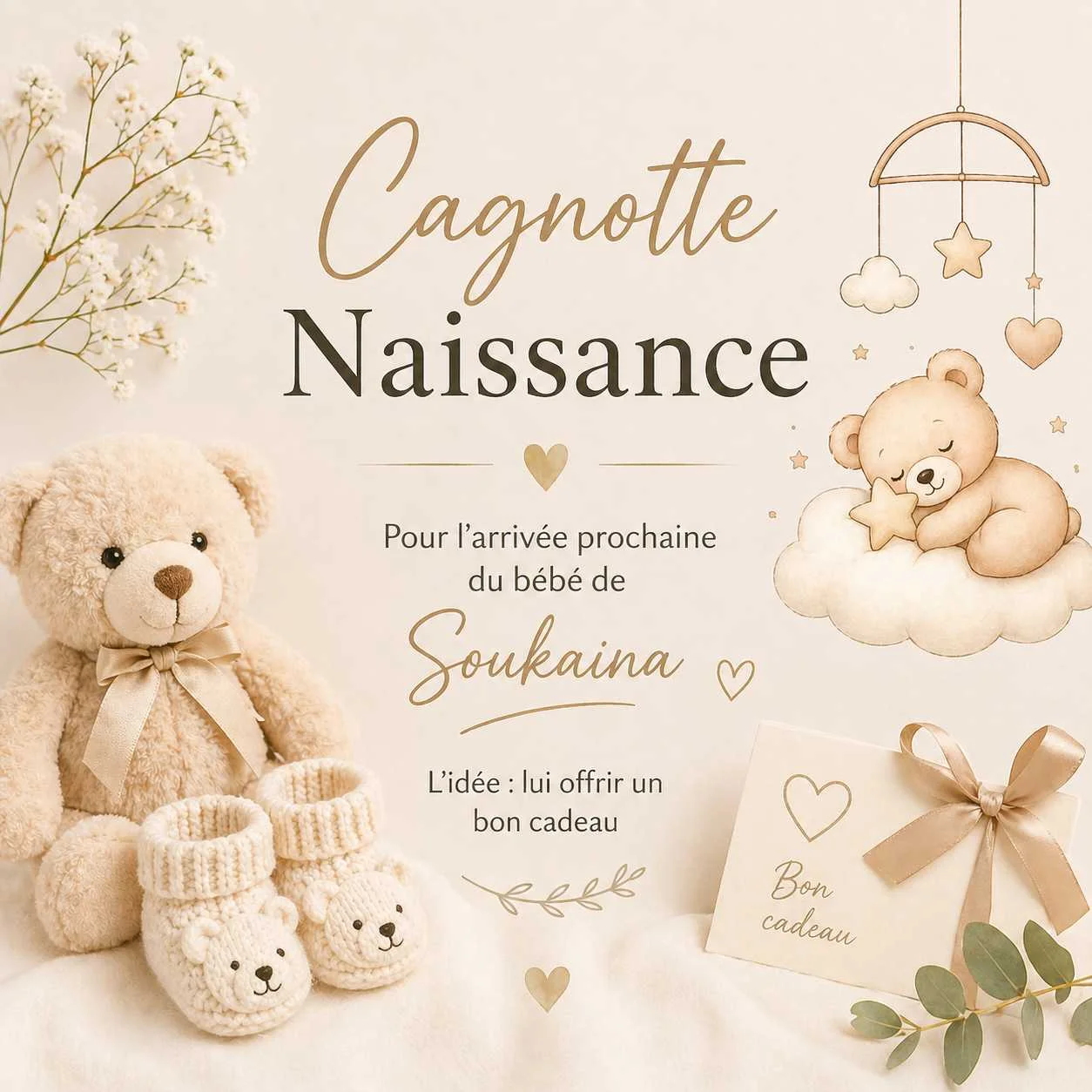 cagnotte naissance