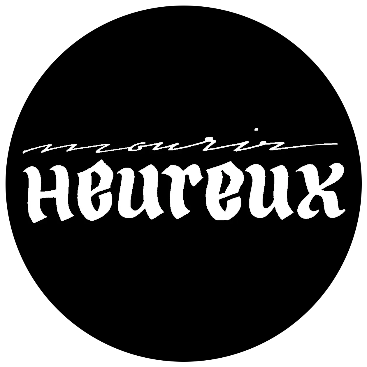 T-shirt mourir Heureux
