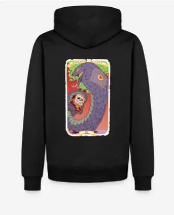 Sweat à capuche Logo Théo Allard