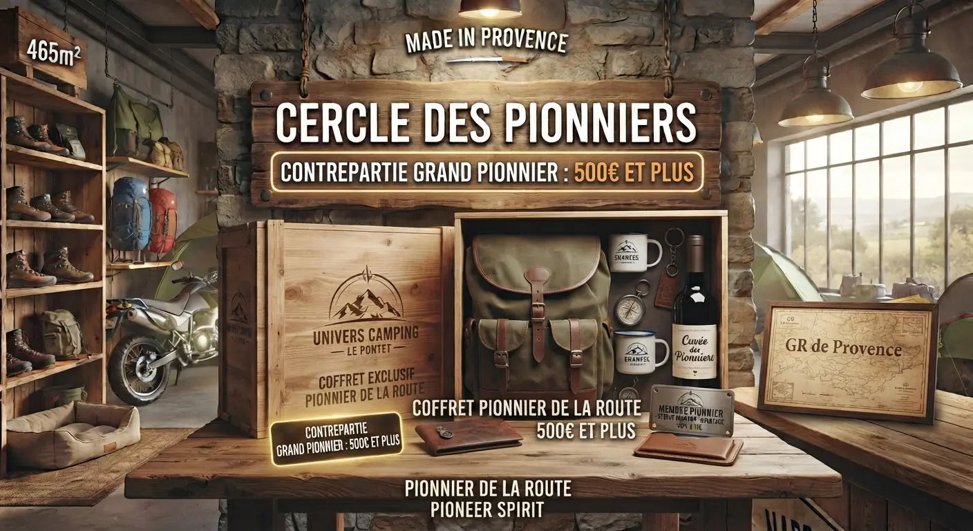 Pionnier de la Route Dès 500 € et plus - Grand Fondateur