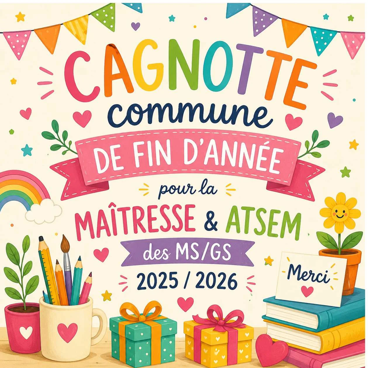 cagnotte pot de départ