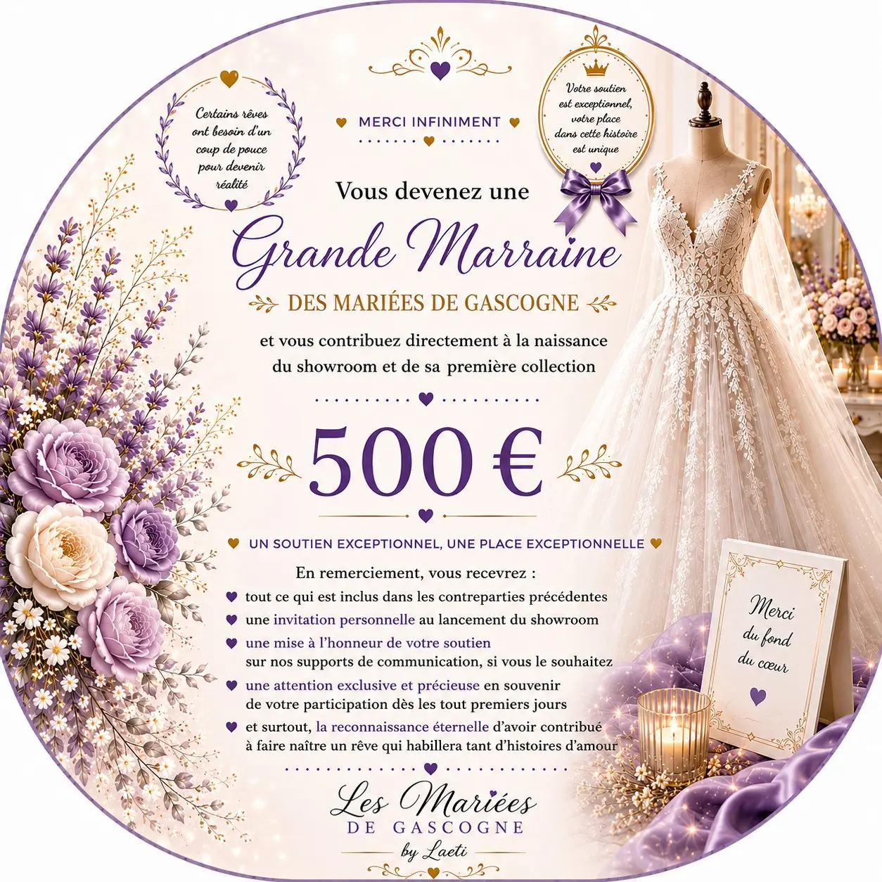 🌸✨ Grande Marraine du projet ✨🌸