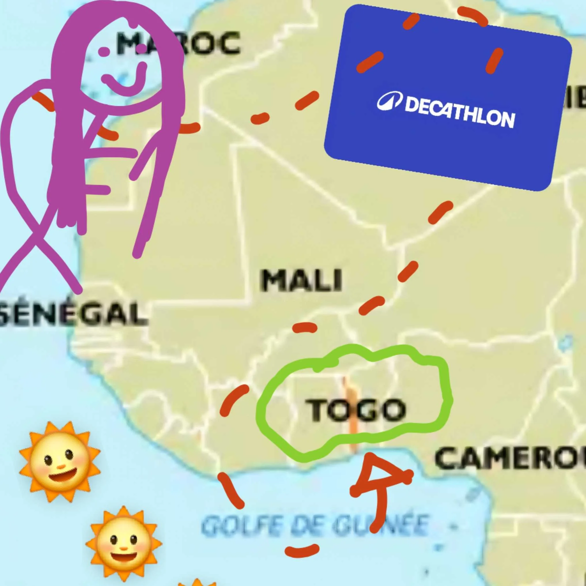 cagnotte pot de départ