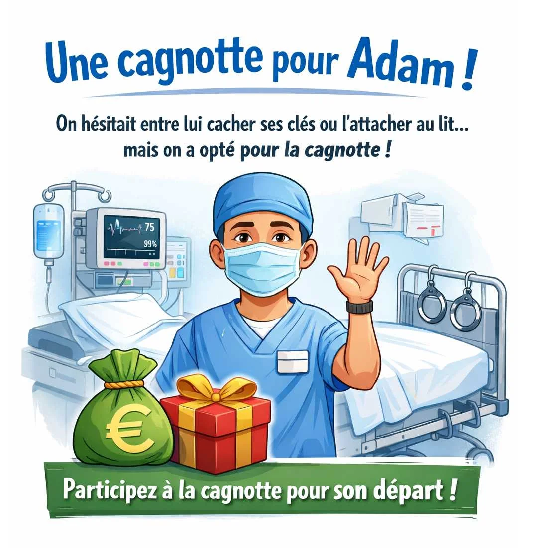 cagnotte pot de départ