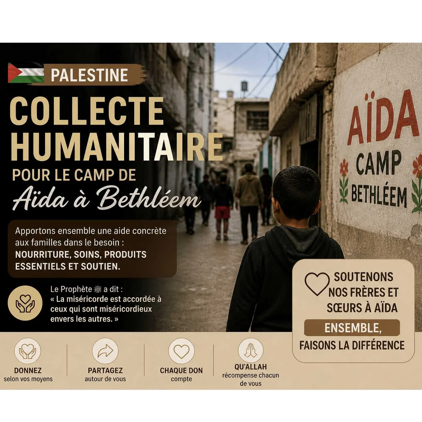 cagnotte humanitaire