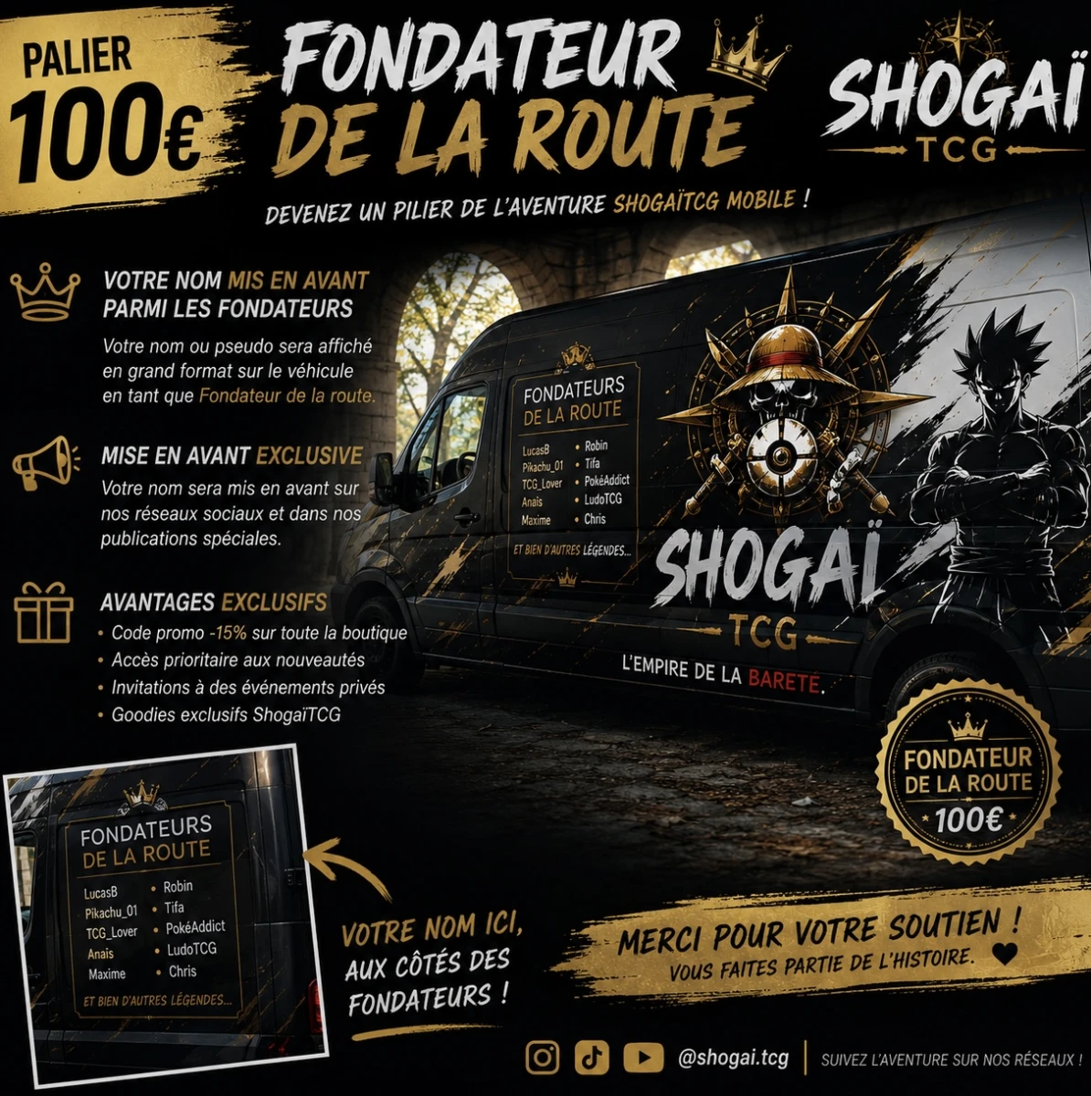 Fondateur de la route