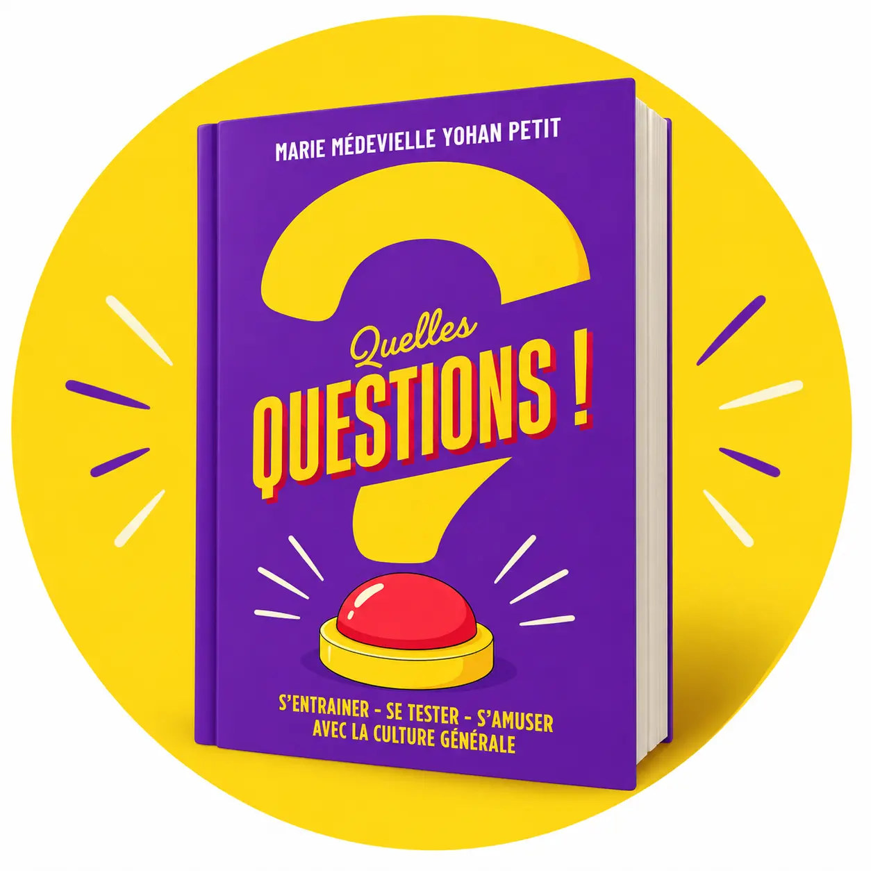 Un livre "Quelles questions !" livré en mains propres 