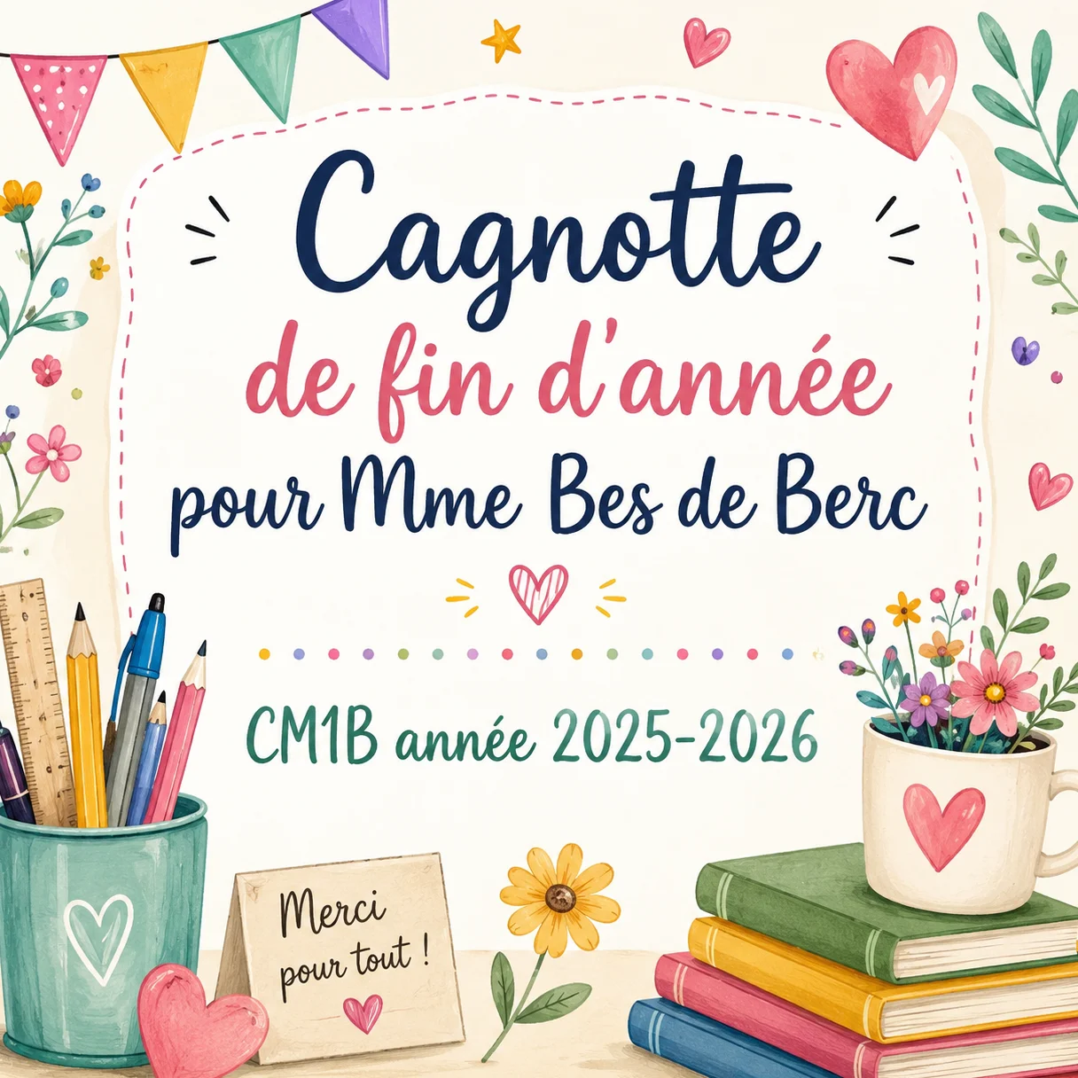 cagnotte pot de départ