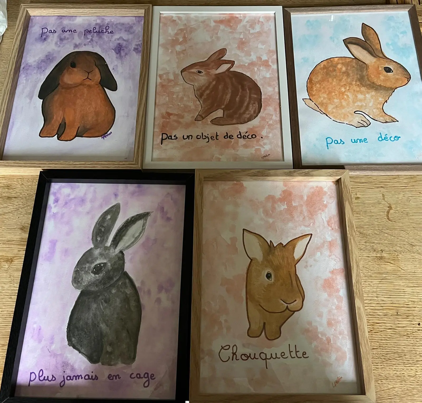 Une aquarelle A4 originale livrée chez vous