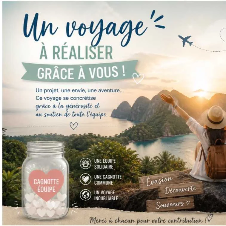 cagnotte pot de départ