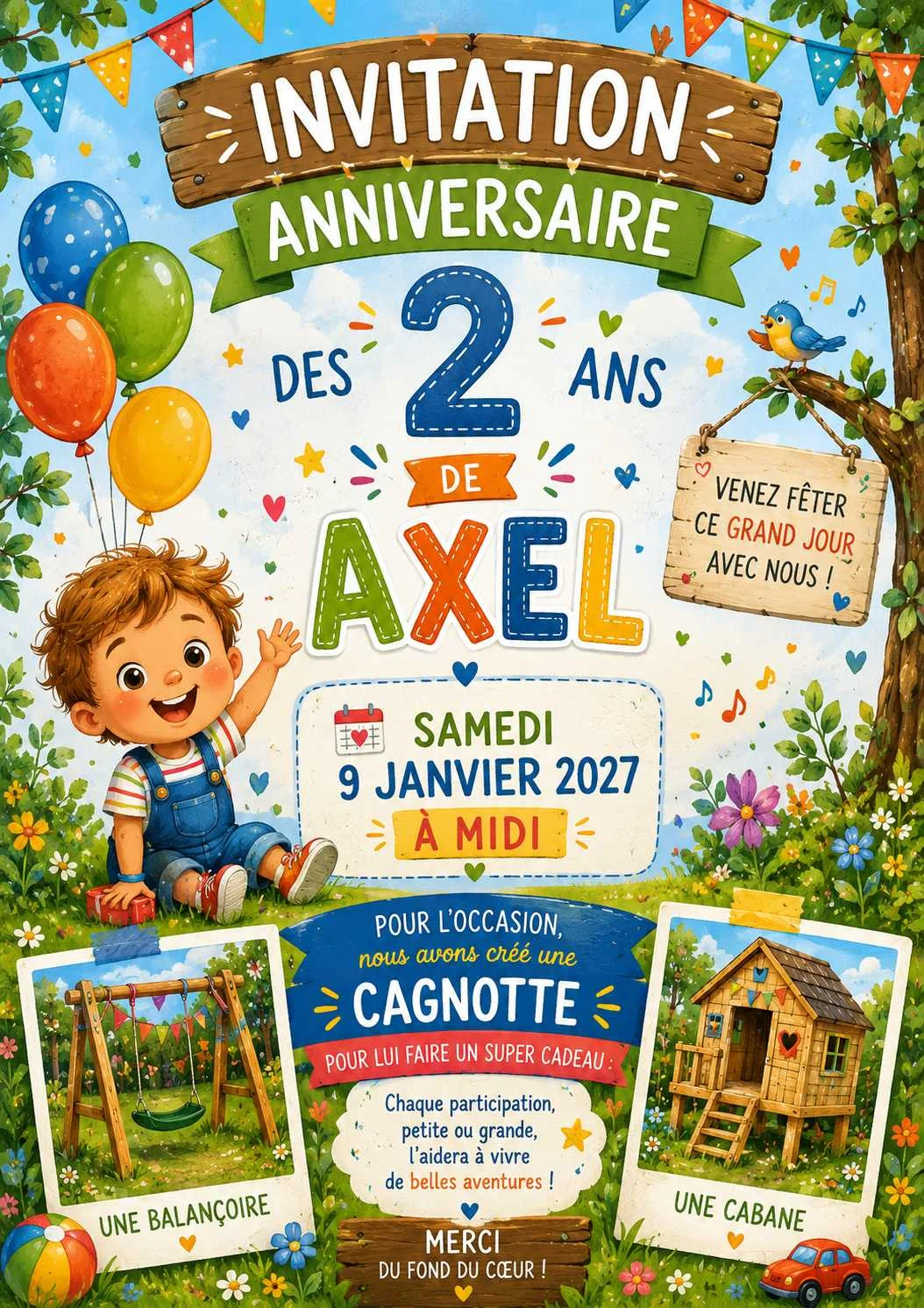 cagnotte anniversaire