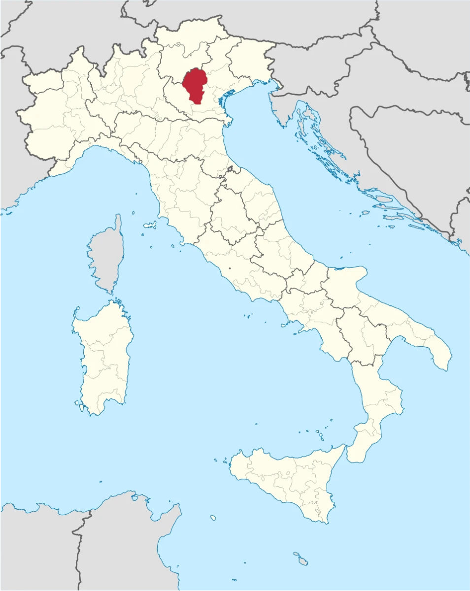 Carte postale envoyé d'Italie