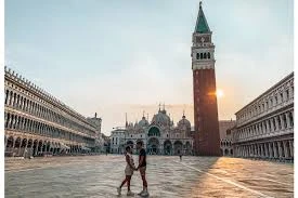 Une carte postale envoyé d'Italie