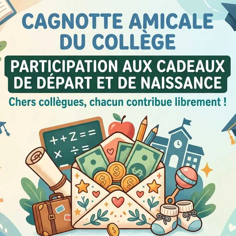 cagnotte pot de départ