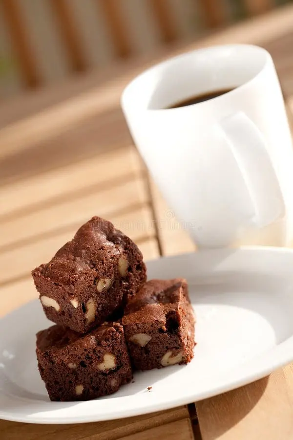 Un café et une patisserie 