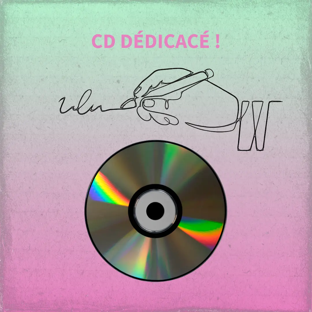 CD DÉDICACÉ + MP3