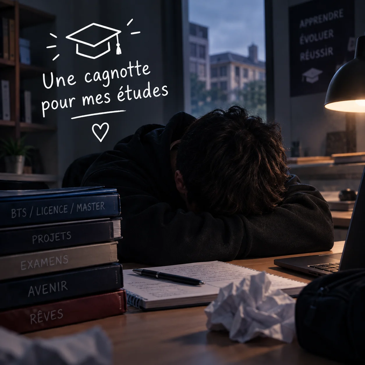cagnotte étudiant