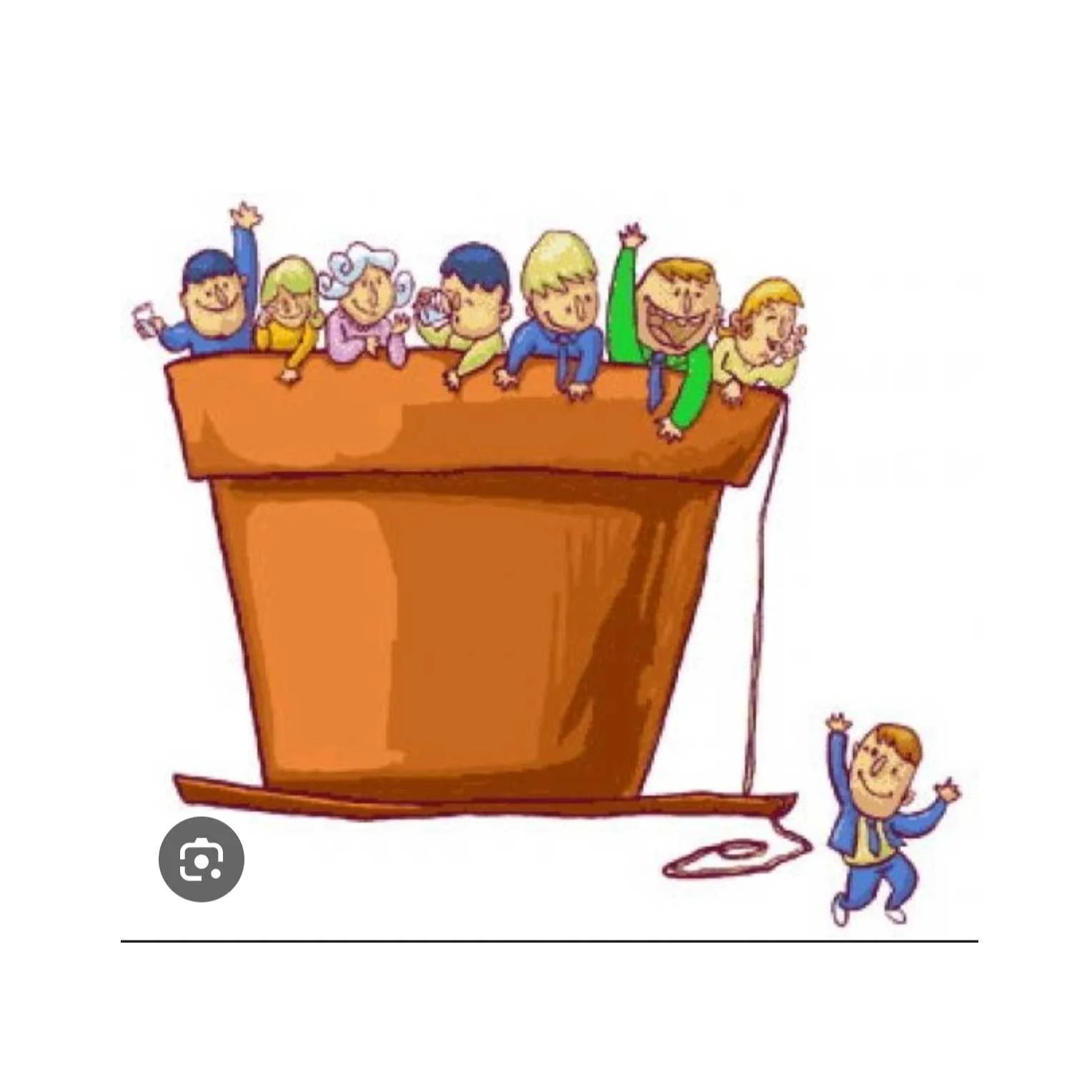 cagnotte pot de départ