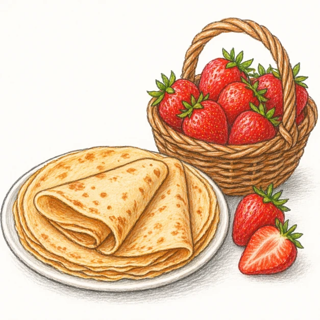 coup de pouce goûter et fraises