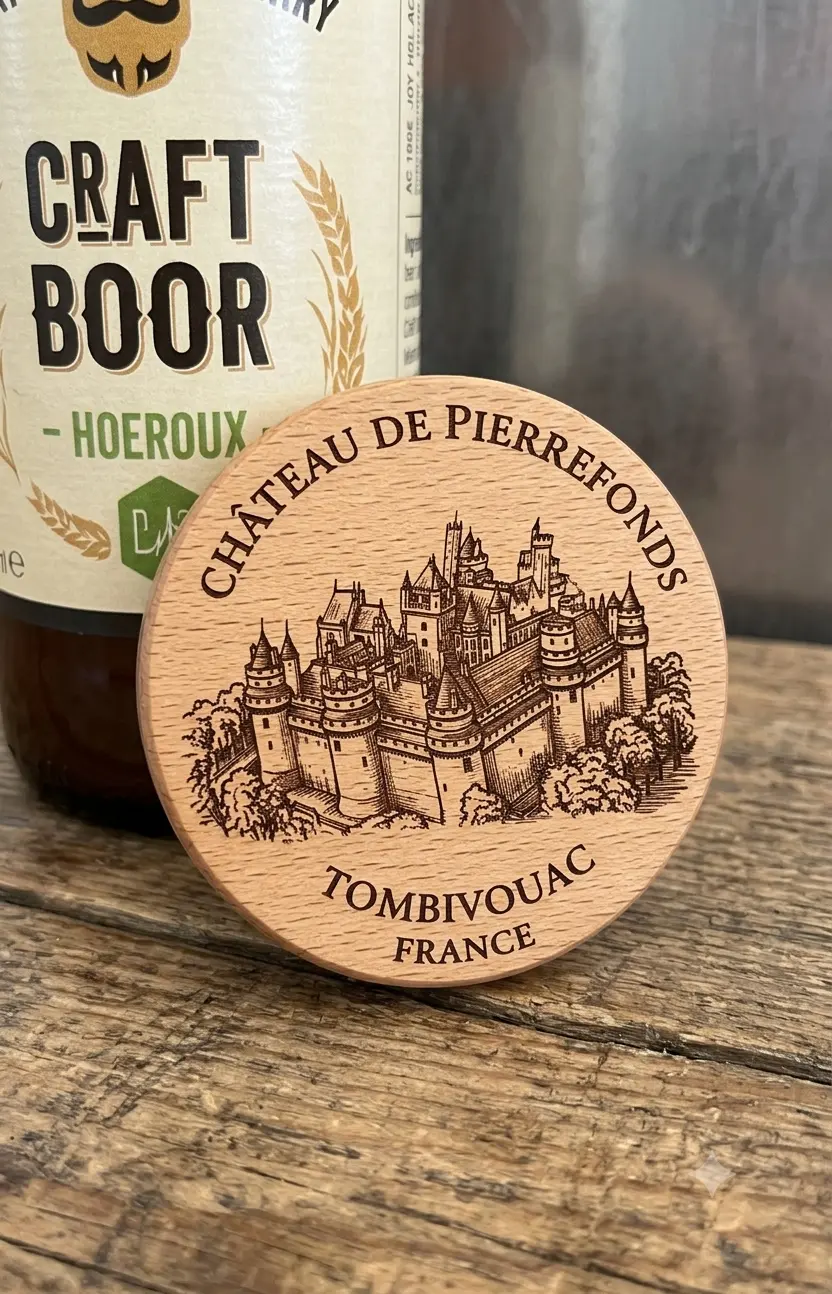 Décapsuleur personnalisé Pierrefonds 