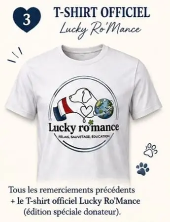 Le t-shirt officiel " Donateur Fondateur " 
