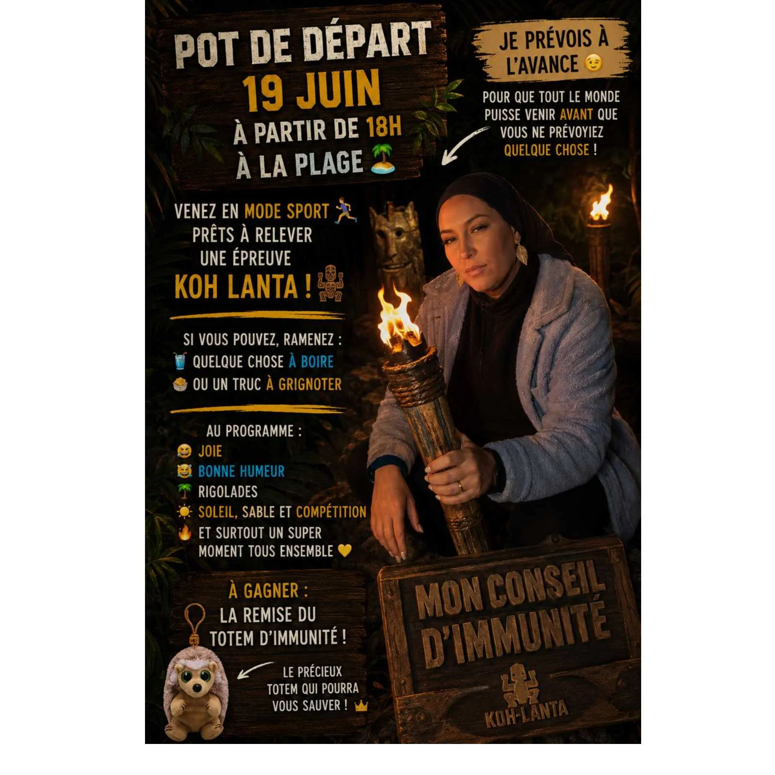 cagnotte pot de départ