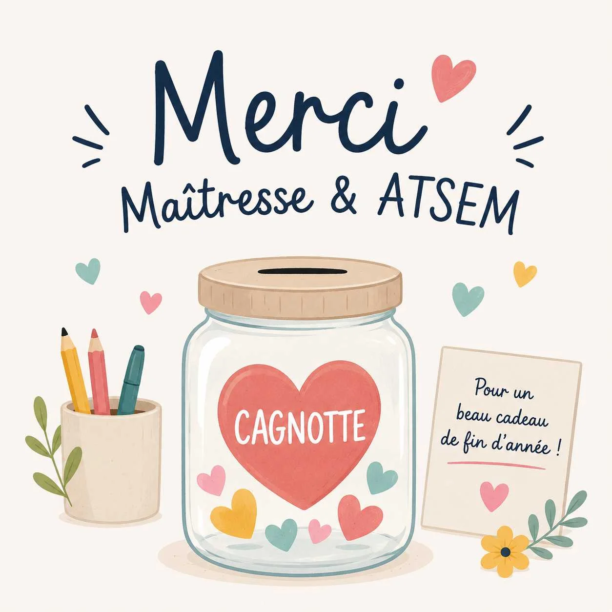 cagnotte pot de départ