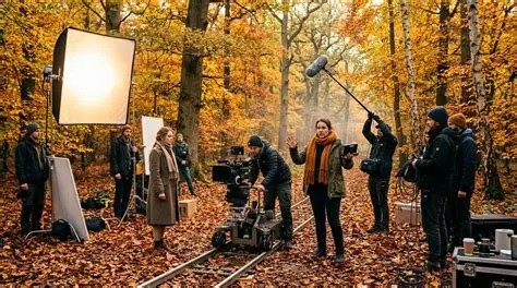 Une journée sur le tournage 