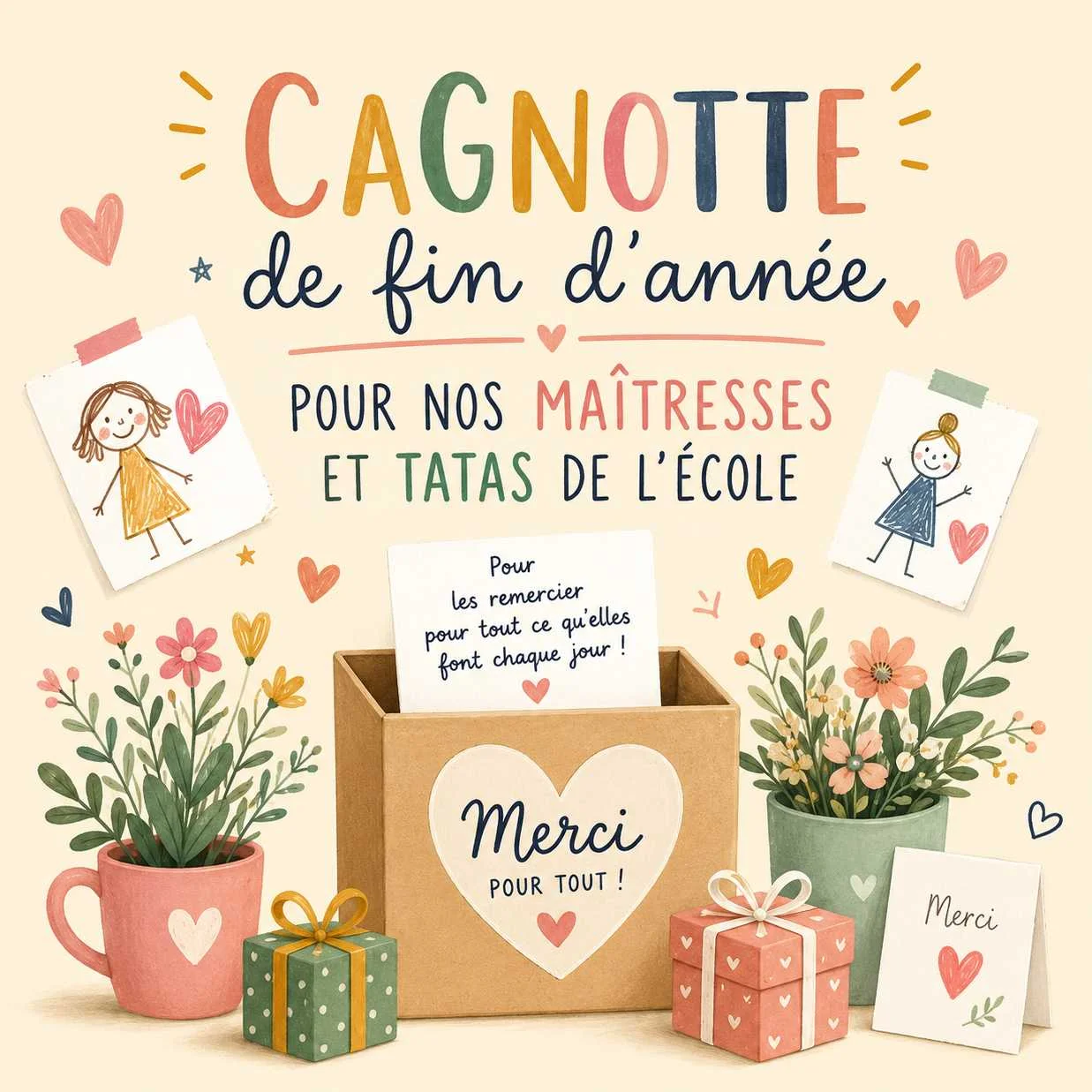 cagnotte pot de départ