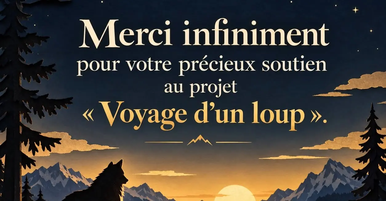 soutien de projet voyage d' un loup 